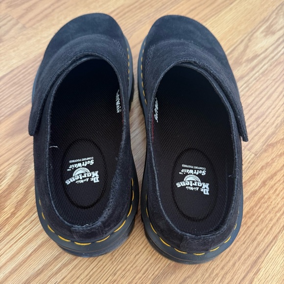 Dr. Martens ZEBZAG ANYWAIR Black Suede Mules size 9 - Picture 4 of 7